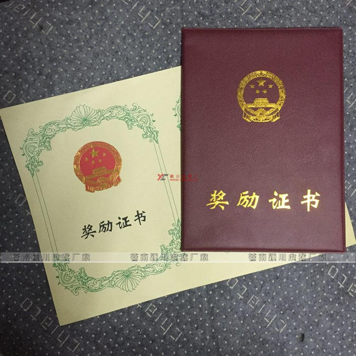 獎勵證書